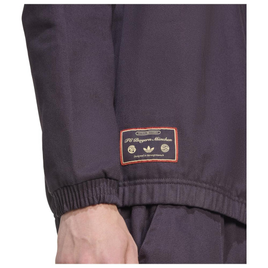 Adidas Ανδρικό φούτερ FC Bayern Terrace Icons Drill Sweatshirt